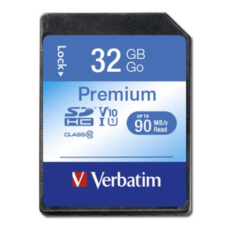 Verbatim SDHC kaart | Verbatim | 32 GB (Class 10) 43963 K170301012 - 1