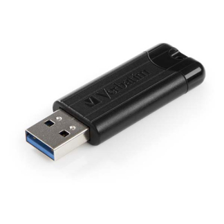 Verbatim USB stick | Verbatim | 128 GB (USB-A, USB 3.0, Inschuifbaar, Zwart) 49319 K170302119 - 1