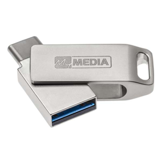 Verbatim USB stick | Verbatim | 64 GB (USB A en USB C, USB 3.2, Metaal) 69270 K170302136 - 2