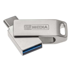 Verbatim USB stick | Verbatim | 64 GB (USB A en USB C, USB 3.2, Metaal) 69270 K170302136 - 2