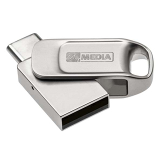 Verbatim USB stick | Verbatim My Dual | 32 GB (USB A en USB C, USB 2.0, Metaal) 69266 K170302133 - 2
