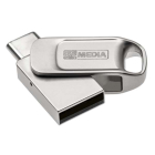 Verbatim USB stick | Verbatim My Dual | 32 GB (USB A en USB C, USB 2.0, Metaal) 69266 K170302133 - 2