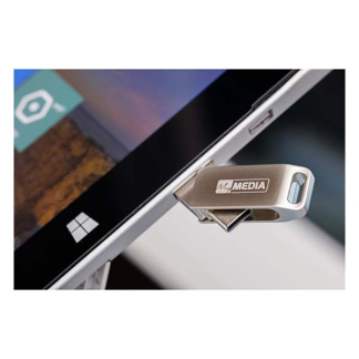 Verbatim USB stick | Verbatim My Dual | 32 GB (USB A en USB C, USB 2.0, Metaal) 69266 K170302133 - 4
