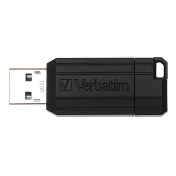 Verbatim USB stick | Verbatim PinStripe | 16 GB (USB 2.0, Inschuifbaar) 49063 K170302103 - 3