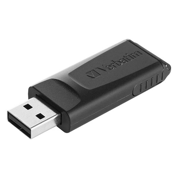 Verbatim USB stick | Verbatim Slider | 128 GB (USB 2.0, Inschuifbaar) 49328 K170302107 - 1