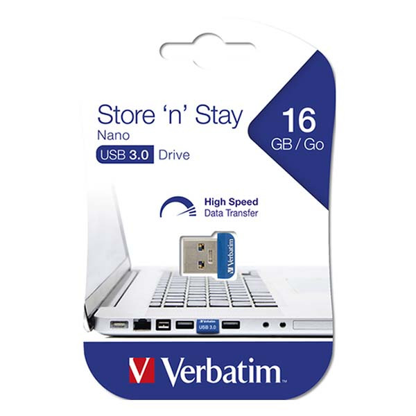 Verbatim USB stick | Verbatim Store 'n' Stay | 16 GB (Nano, USB A, USB 3.0) 98709 K170302124 - 6