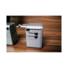 Verbatim Universele reisstekker met USB | Verbatim | Charge n Travel | Wereld naar Wereld | 100W (Uitschuifbaar, 2x USB A, 3x USB C, Paars) 30193 K050801128 - 4