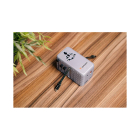 Verbatim Universele reisstekker met USB | Verbatim | Charge n Travel | Wereld naar Wereld (Uitschuifbaar, 1x USB A, 3x USB C, Paars) 30188 K050801125 - 3