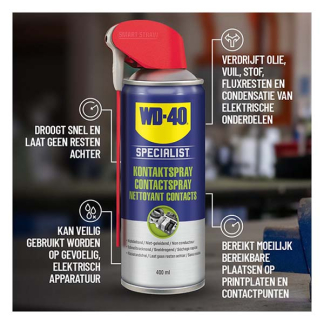 WD-40 Contactspray | WD-40 | 250 ml (met Smart Straw) 31716/NBA K100702537 - 2