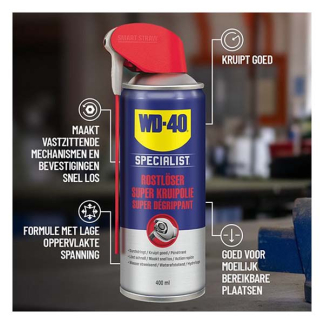 WD-40 Kruipolie | WD-40 | 250 ml (met Smart Straw) 31709/NBA K100702535 - 2