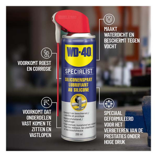 WD-40 Siliconenspray | WD-40 | 250 ml (met Smart Straw) 31721/NBA K100702536 - 2