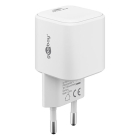 Wentronic USB C snellader | Goobay (20W, 1x USB C, Power Delivery, GaN, Wit) 76691 K120300314 - 4