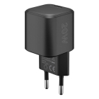 Wentronic USB C snellader | Goobay (20W, 1x USB C, Power Delivery, GaN, Zwart) 76690 K120300313 - 2