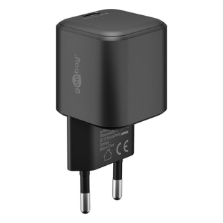 Wentronic USB C snellader | Goobay (20W, 1x USB C, Power Delivery, GaN, Zwart) 76690 K120300313 - 4