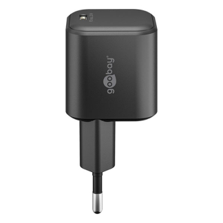 Wentronic USB C snellader | Goobay (20W, 1x USB C, Power Delivery, GaN, Zwart) 76690 K120300313 - 5