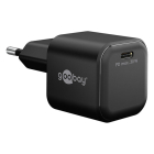 Wentronic USB C snellader | Goobay (30W, 1x USB C, GaN, Power Delivery, Zwart) 79152 K120300315 - 1