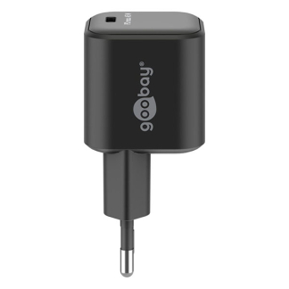 Wentronic USB C snellader | Goobay (45W, 1x USB C, Power Delivery, GaN, Zwart) 80238 K120300317 - 2