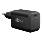 Wentronic USB C snellader | Goobay (65W, 1x USB C, Power Delivery, GaN, Zwart) 79155 K120300319 - 1