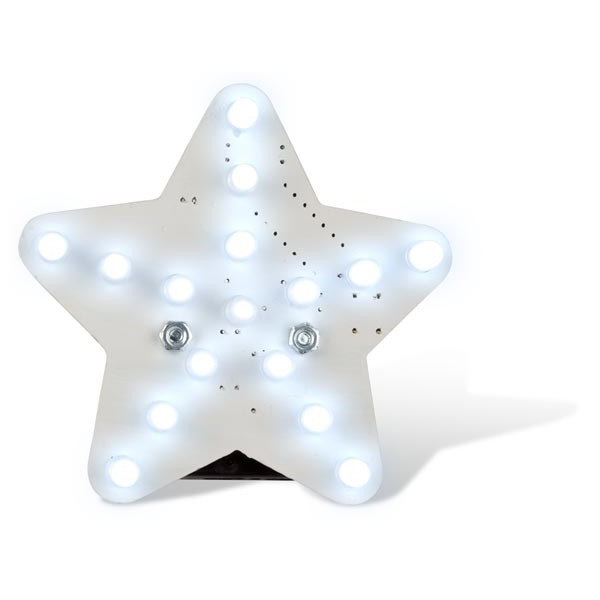 Whadda Soldeerkit | Whadda | Ster (16 leds, 14 effecten, Batterijen) WSL199 K100901020 - 1