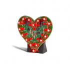Whadda Soldeerkit | Whadda | Valentijnshart (9V, 28 LEDs, Batterij) MK101 WSSA101 K100901022 Whadda Soldeerkit | Whadda | Valentijnshart (9V, 28 LEDs, Batterij) MK101 WSSA101 K100901022