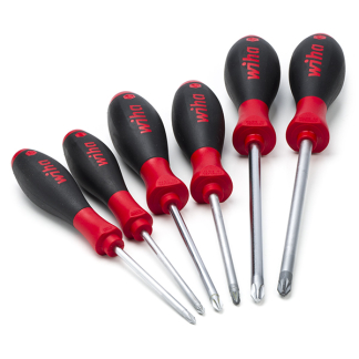 Wiha Schroevendraaierset | Wiha | 6-delig (Phillips, Pozidriv, Antislipbeveiliging) WH26146 K180106778 - 1