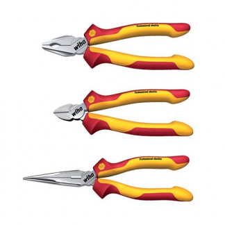 Wiha Tangenset | Wiha (Combinatietang, Zijkniptang, Radiotang) 32763 WH26852 K100111100 - 1