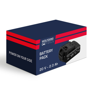 Wolfgang Accu met oplader | Wolfgang (20V, 2000 mAh, Led-indicator) DHZ.WG.0240.035.XX K170116722 - 3