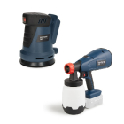 Wolfgang Accu verfspuit + Gratis accu schuurmachine | Combideal | Wolfgang (20V)  K170116785 - 1