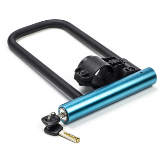 XQMAX Beugelslot fiets | XQMAX | 11 x 22.5 centimeter (U-vorm, Blauw) 8EN000020 K170404396