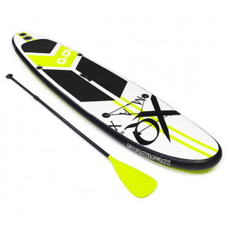 XQMAX Sup | XQMAX | 305 cm (Anti-slip, Opblaasbaar, Verstelbare peddel, Drukmeter, Max. 100 kg, Limoengroen) 8DP000840 K170115459
