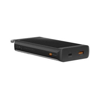 Xtorm Powerbank | Xtorm | 10.000 mAh (1x USB C, 1x USB A, 15W, Zonnepaneel, Zaklamp, Ophanghaak, Zwart) XG2S101 K070501323 - 3