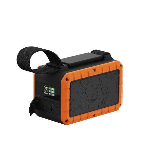 Xtorm Powerbank | Xtorm | 40.000 mAh (2x USB C, 1x USB A, 100W, IP64, Zaklamp, Display, Draagband, Zwart) XR204 K070501327 - 3