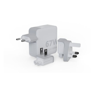 Xtorm Reisoplader | Xtorm | Type A, C en G | 2 poorten | 67W (2x USB C, GaN) XVC2067 K070501328 - 2
