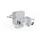 Xtorm Reisoplader | Xtorm | Type A, C en G | 2 poorten | 67W (2x USB C, GaN) XVC2067 K070501328 - 2