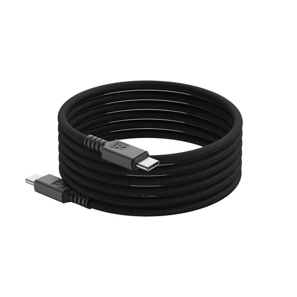 Xtorm USB C naar USB C kabel | Xtorm | 1 meter | USB 2.0 (100W, 480 Mbps, Trekontlasting, Magnetisch, Zwart) CMT011 K070501316 - 1