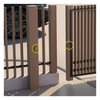 Yale Automatische poortopener | Yale Home (Positiesensor, App, Batterij) A000455934 K010810003 - 4