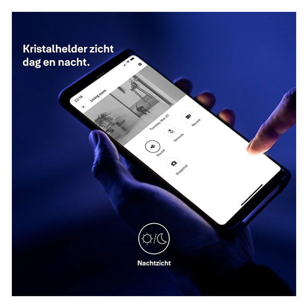 Yale Beveiligingscamera wifi | Yale Home (Full HD, Nachtzicht, Bewegingsdetectie, Gespreksfunctie, 2.4 GHz, Binnen) A000460919 K010810006 - 7