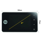 Yale Deurspion | Yale | 4 inch (Digitaal, Opnamefunctie, Nachtzicht, Batterijen) 10045575 K010809883 - 3