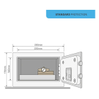 Yale Elektronische kluis | Yale | 17 x 23 x 17 cm A000455432 K170404713 - 5