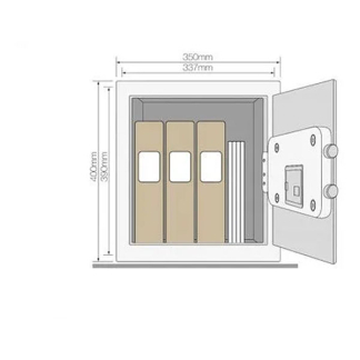 Yale Elektronische kluis | Yale | 40 x 35 x 34 cm (SKG**) A000391712 K170404709 - 3