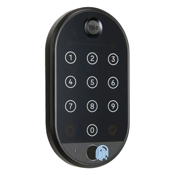 Yale Keypad voor slim deurslot | Yale Home (Batterij, Bluetooth, Deurbelknop, 10 Vingerafdrukken, IP55) A000493031 K010810031 - 2