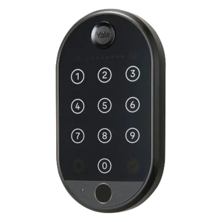 Yale Keypad voor slim deurslot | Yale Home (Batterij, Bluetooth, Deurbelknop, 10 Vingerafdrukken, IP55) A000493031 K010810031 - 3