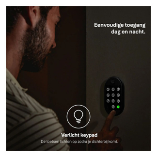 Yale Keypad voor slim deurslot | Yale Home (Batterij, Bluetooth, Deurbelknop, 10 Vingerafdrukken, IP55) A000493031 K010810031 - 7