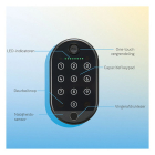 Yale Keypad voor slim deurslot | Yale Home (Deurbelknop, 10 Vingerafdrukken, IP55) A000493031 K010810031 - 6