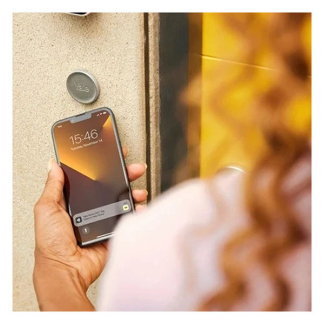 Yale Slim deurslot | Yale Home | Linus L2 (Wifi, Batterij, Zilver) A000493807 K010809997 - 3