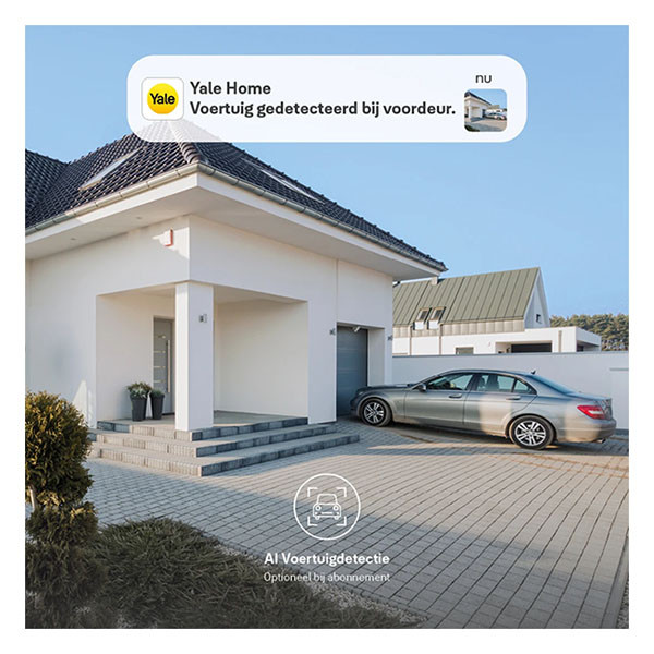 Yale Slimme beveiligingscamera | Yale Home (Full HD, Nachtzicht, Bewegingsdetectie, Gespreksfunctie, 2.4 GHz, Buiten) A000460921 K010810007 - 2