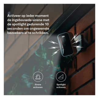 Yale Slimme beveiligingscamera | Yale Home (Full HD, Nachtzicht, Bewegingsdetectie, Gespreksfunctie, 2.4 GHz, Buiten) A000460921 K010810007 - 5