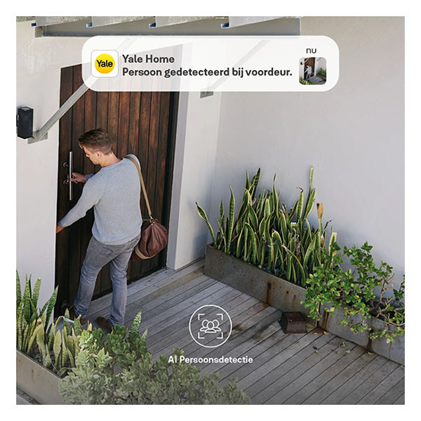 Yale Slimme beveiligingscamera | Yale Home (Full HD, Nachtzicht, Bewegingsdetectie, Gespreksfunctie, 2.4 GHz, Buiten) A000460921 K010810007 - 8