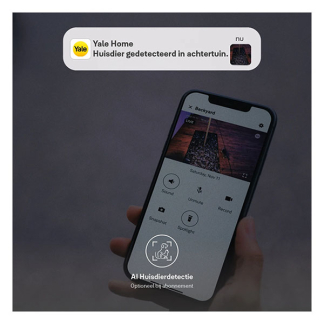 Yale Slimme beveiligingscamera | Yale Home (Full HD, Nachtzicht, Bewegingsdetectie, Gespreksfunctie, Buiten) A000460921 K010810007 - 7