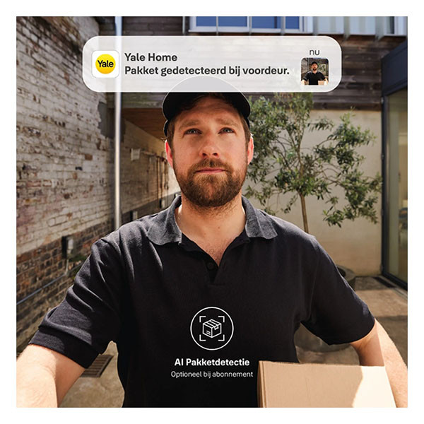 Yale Slimme deurbel | Yale Home (Abonnement vrij, Full HD, Nachtzicht, Bewegingsdetectie, Gespreksfunctie) A000460922 K010810008 - 7